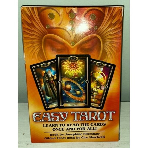 Easy Tarot : Learn to Read the Cards Once and for All by Ciro Marchetti Complete - Picture 1 of 6